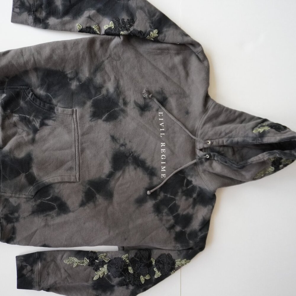 Civil Regime Black Marble Hoodie